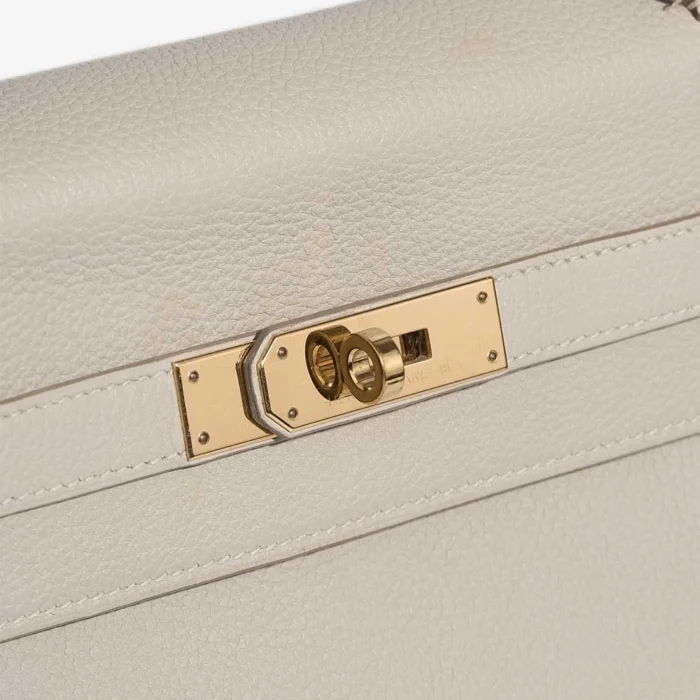 Mirror Quality Hermès Replicas Kelly 32 Togo Gris Perle GHW - DLF - Image 7