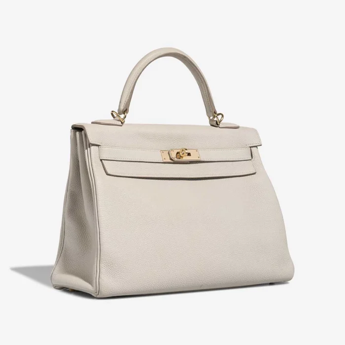 Mirror Quality Hermès Replicas Kelly 32 Togo Gris Perle GHW - DLF - Image 4