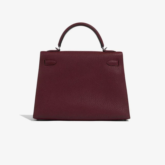 Mirror Quality Hermès Replicas Kelly 32 Vache Fjord Rouge Imperial PHW - DLF - Image 2
