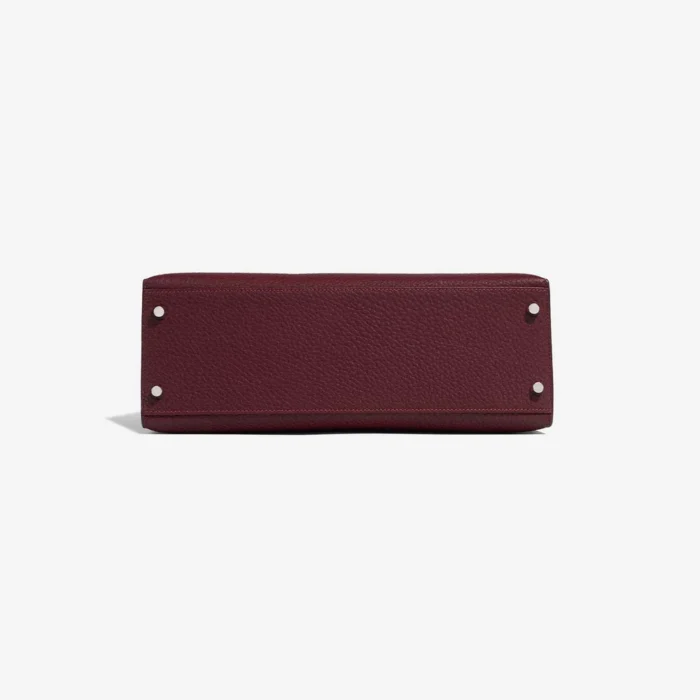 Mirror Quality Hermès Replicas Kelly 32 Vache Fjord Rouge Imperial PHW - DLF - Image 3
