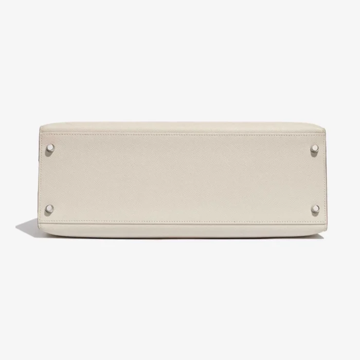 Mirror Quality Hermès Replicas Kelly 35 Epsom Craie PHW - DLF - Image 3