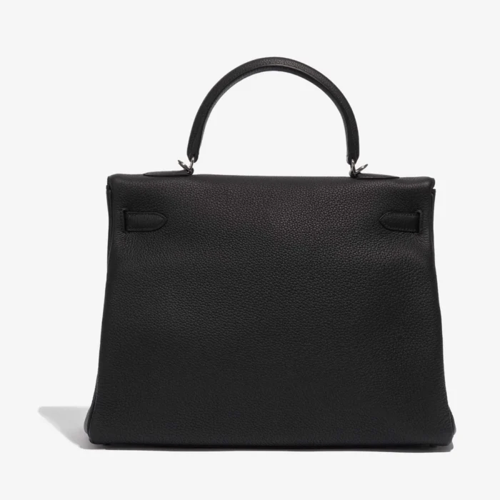 Mirror Quality Hermès Replicas Kelly 35 Togo Black PHW - DLF - Image 2