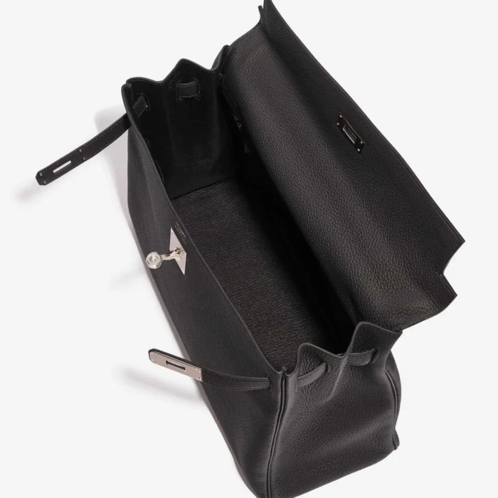Mirror Quality Hermès Replicas Kelly 35 Togo Black PHW - DLF - Image 5