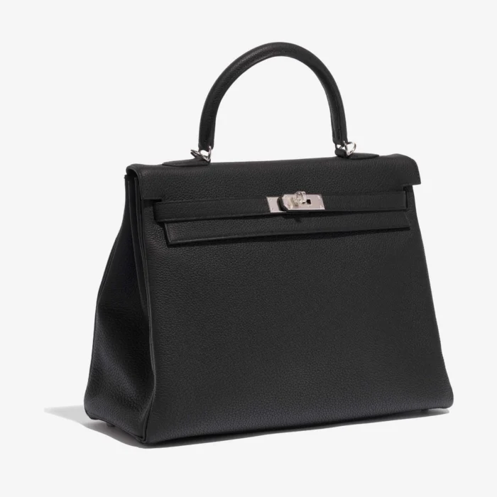 Mirror Quality Hermès Replicas Kelly 35 Togo Black PHW - DLF - Image 4