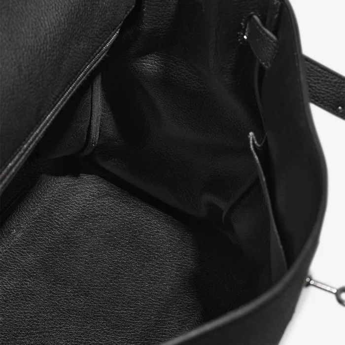 Mirror Quality Hermès Replicas Kelly 40 Togo Black PHW - DLF - Image 5
