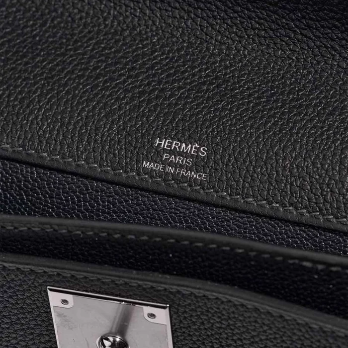 Mirror Quality Hermès Replicas Kelly Depêches Pouch 25 Togo Caban PHW - DLF - Image 6