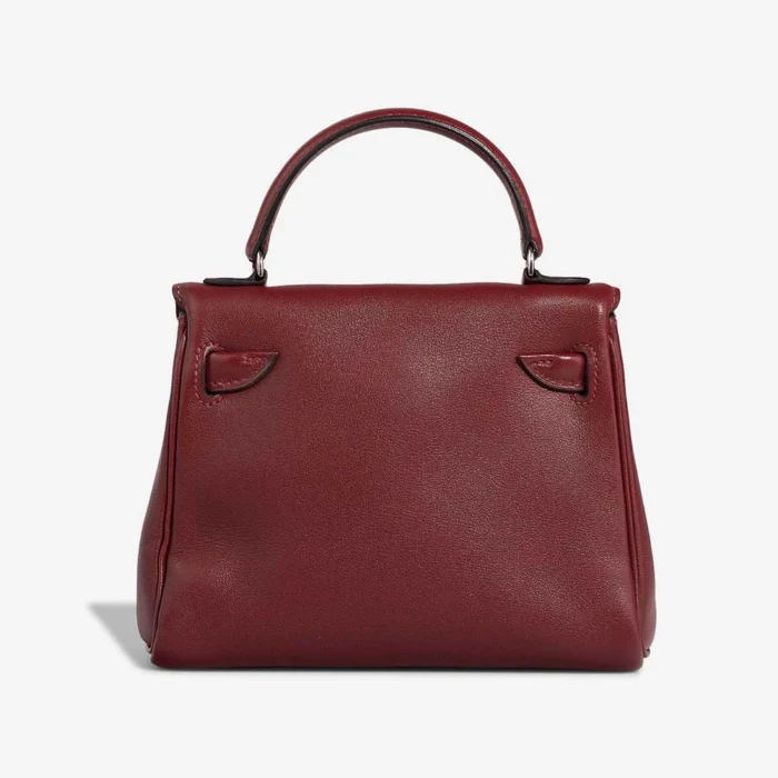 Mirror Quality Hermès Replicas Kelly Doll Swift Rouge H PHW - DLF - Image 2