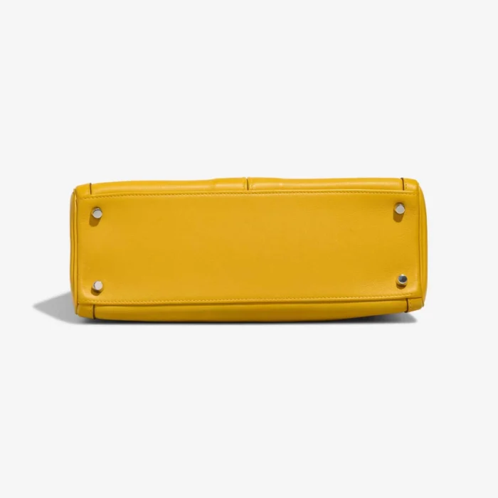 Mirror Quality Hermès Replicas Kelly Lakis 32 Swift Jaune Ambre PHW - DLF - Image 3