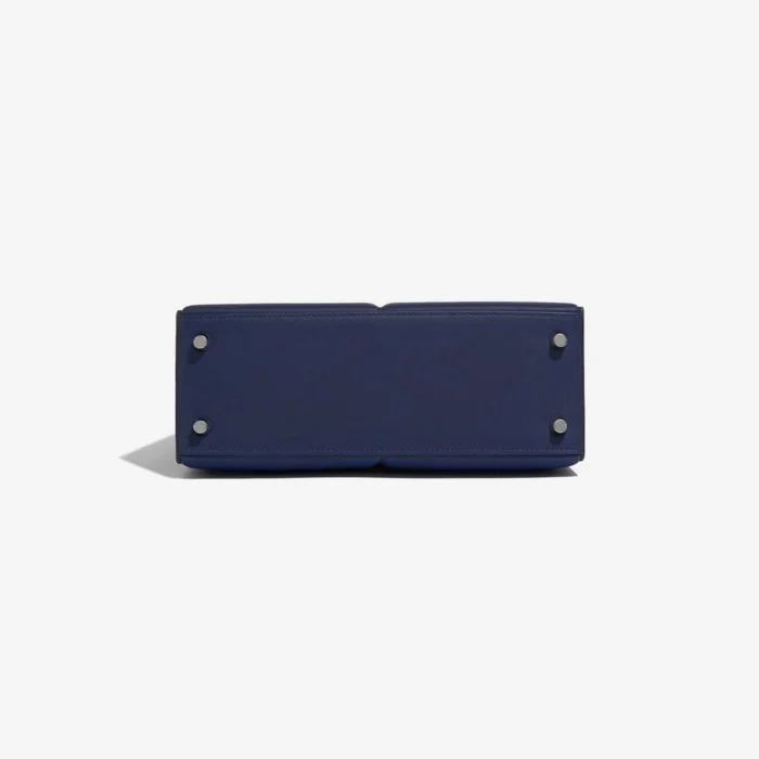 Mirror Quality Hermès Replicas Kelly Padded 25 Swift Blue Saphir PHW - DLF - Image 3