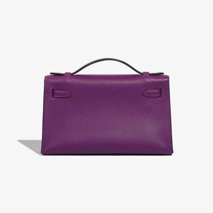 Mirror Quality Hermès Replicas Kelly Pochette Swift Anemone GHW - DLF - Image 2