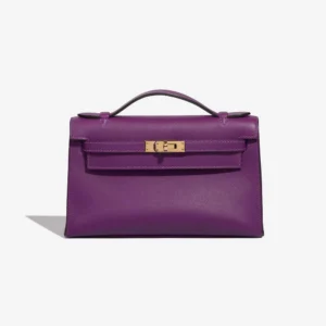 Mirror Quality Hermès Replicas Kelly Pochette Swift Anemone GHW