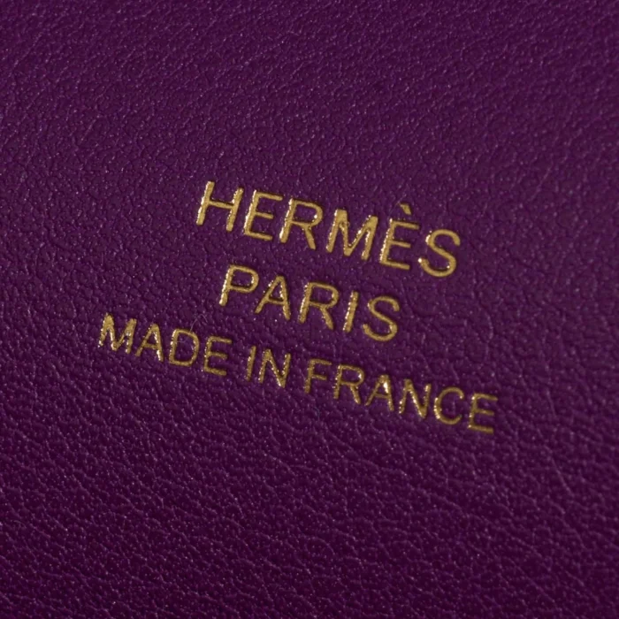 Mirror Quality Hermès Replicas Kelly Pochette Swift Anemone GHW - DLF - Image 5