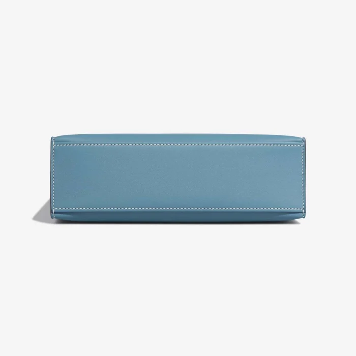 Mirror Quality Hermès Replicas Kelly Pochette Swift Bleu Jean GHW - DLF - Image 3
