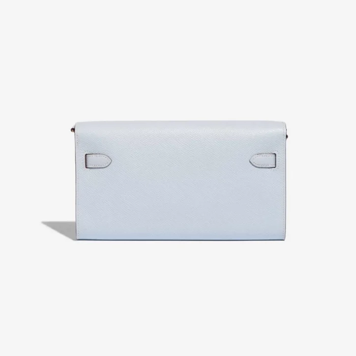 Mirror Quality Hermès Replicas Kelly To Go Epsom Blue Brume GHW - DLF - Image 2