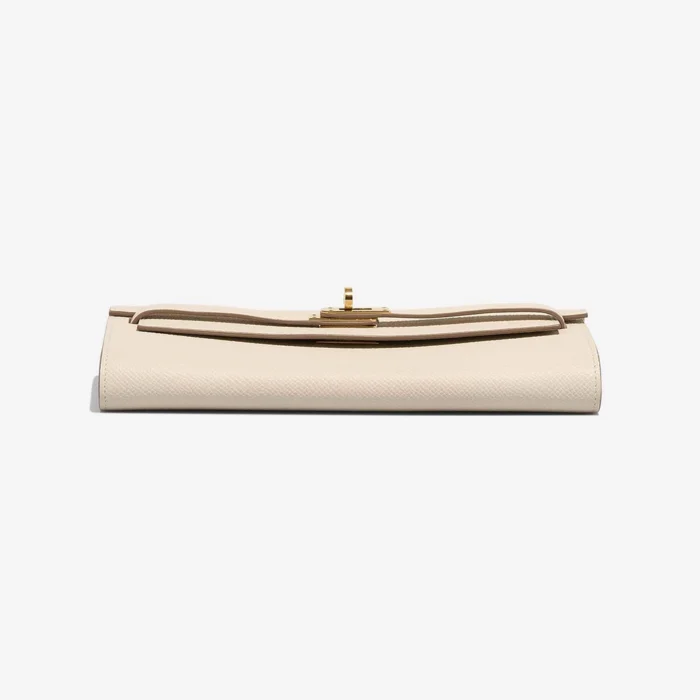 Mirror Quality Hermès Replicas Kelly To Go Epsom Craie GHW - DLF - Image 3
