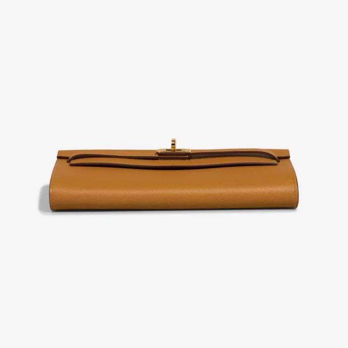 Mirror Quality Hermès Replicas Kelly To Go Evercolor Caramel GHW - DLF - Image 4