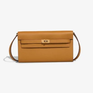Mirror Quality Hermès Replicas Kelly To Go Evercolor Caramel GHW - DLF