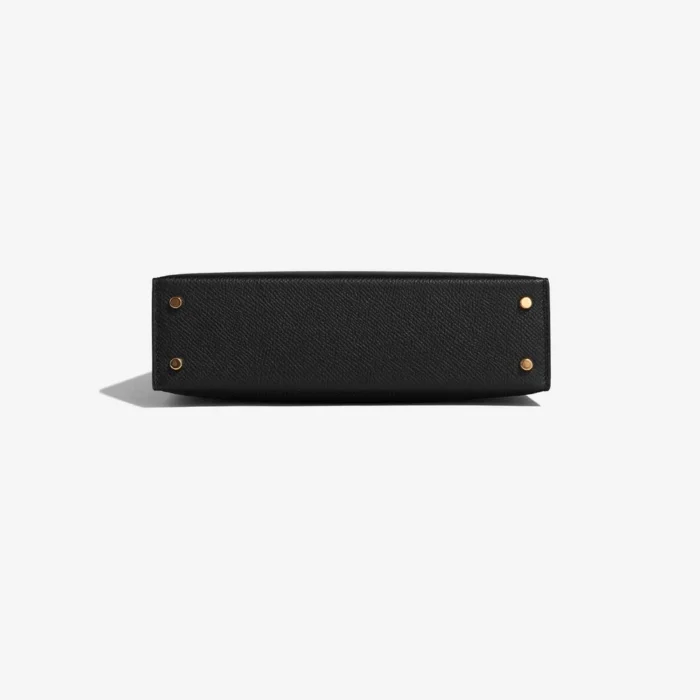 Mirror Quality Hermès Replicas Mini Kelly Epsom Black GHW - DLF - Image 3