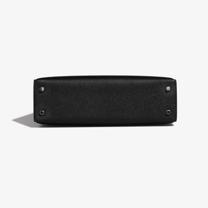 Mirror Quality Hermès Replicas Mini Kelly Epsom Black PHW - DLF - Image 3