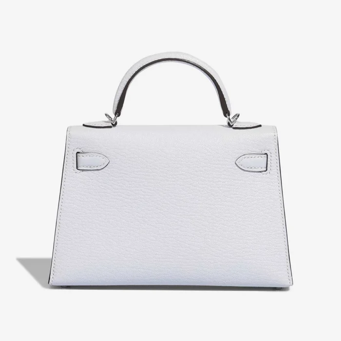 Mirror Quality Hermès Replicas Mini Kelly Epsom Bleu Brume PHW - DLF - Image 2