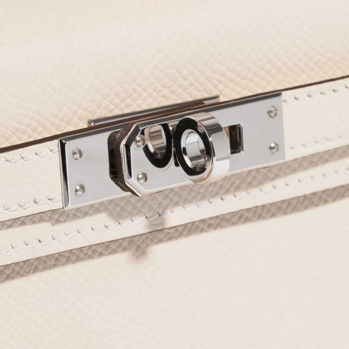 Mirror Quality Hermès Replicas Mini Kelly Epsom Nata PHW - DLF - Image 6
