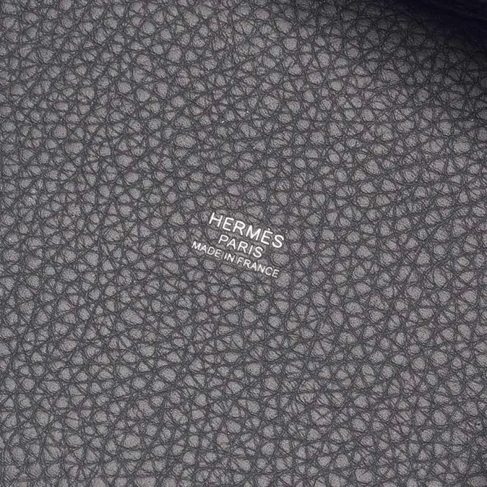 Mirror Quality Hermès Replicas Picotin 18 Clemence Gris Misty PHW - DLF - Image 2