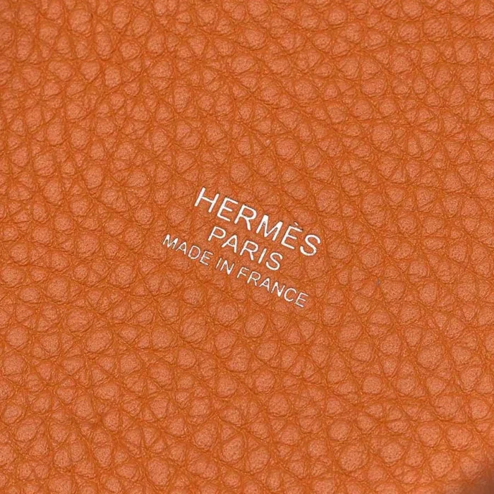Mirror Quality Hermès Replicas Picotin 18 Clemence Orange PHW - DLF - Image 2