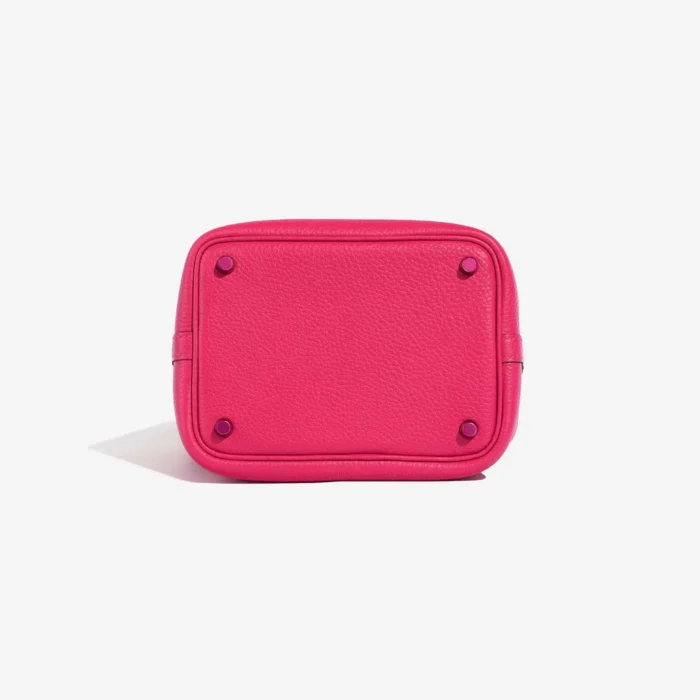 Mirror Quality Hermès Replicas Picotin 18 Clemence Rose Mexico Pink HW - DLF - Image 4