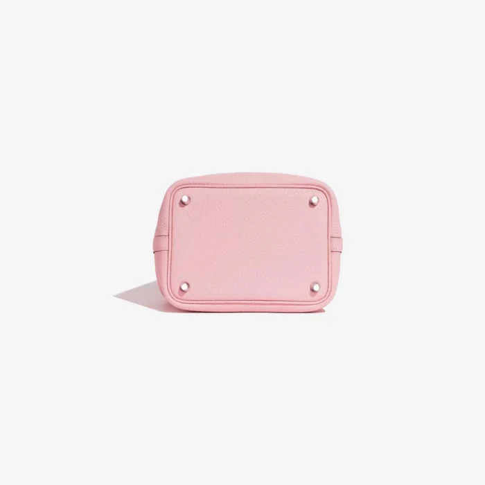 Mirror Quality Hermès Replicas Picotin 18 Clemence Rose Sakura PHW - DLF - Image 4