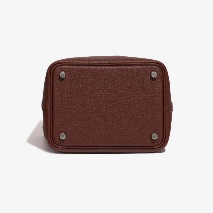 Mirror Quality Hermès Replicas Picotin 18 Clemence Rouge Sellier PHW - DLF - Image 4