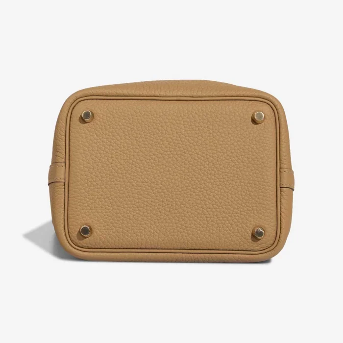 Mirror Quality Hermès Replicas Picotin 18 Taurillon Clemence Biscuit GHW - DLF - Image 4