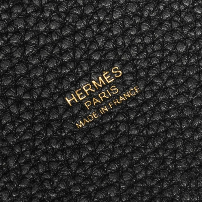 Mirror Quality Hermès Replicas Picotin 18 Taurillon Clemence Black GHW - DLF - Image 6