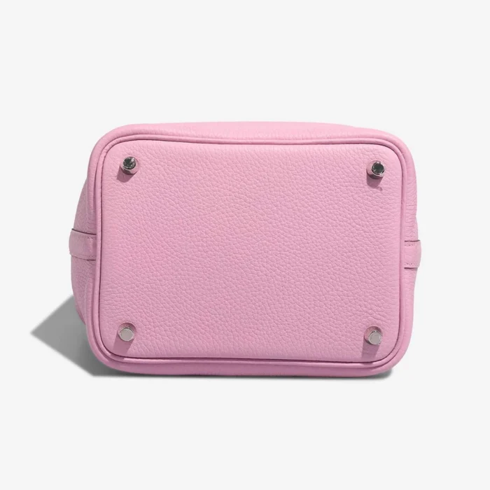 Mirror Quality Hermès Replicas Picotin 18 Taurillon Clemence Mauve Sylvestre PHW - DLF - Image 4