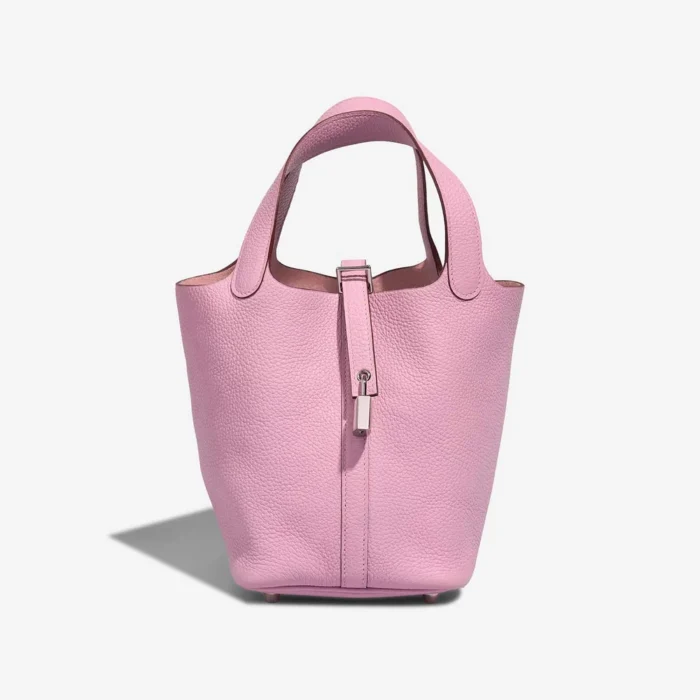 Mirror Quality Hermès Replicas Picotin 18 Clemence Mauve Sylvestre