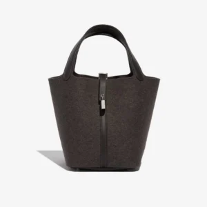 Mirror Quality Hermès Replicas Picotin 22 Swift/Felt Ebene