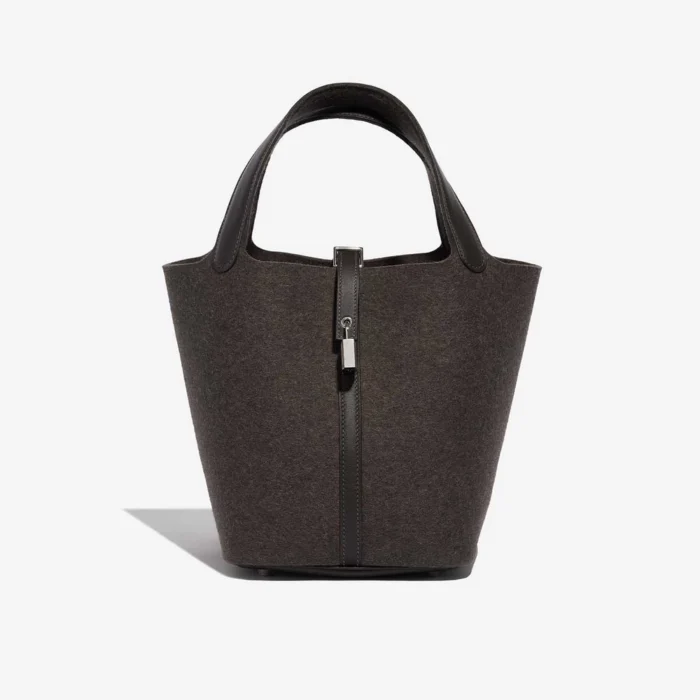 Mirror Quality Hermès Replicas Picotin 22 Swift/Felt Ebene