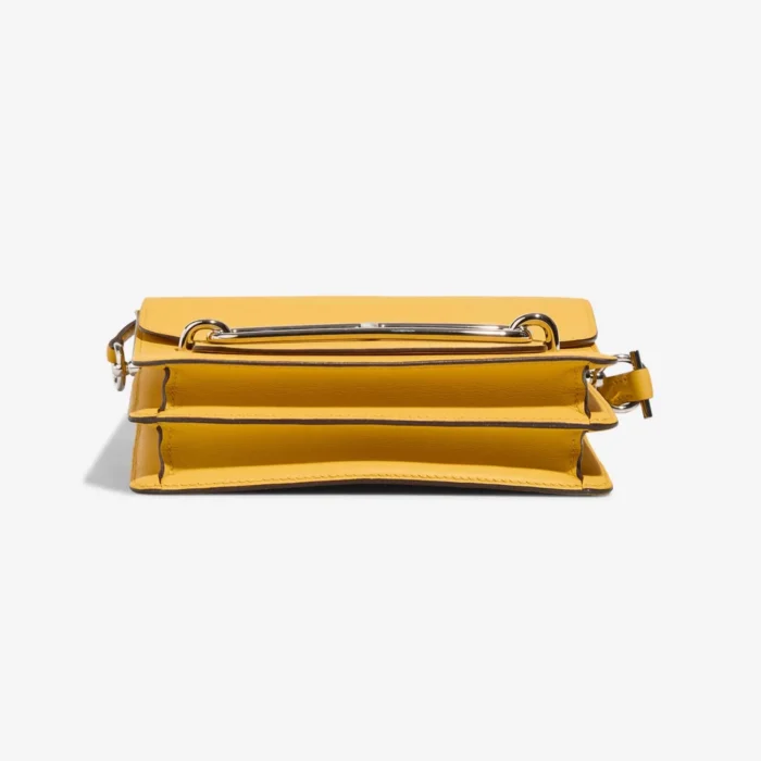 Mirror Quality Hermès Replicas Roulis 18 Swift Jaune Ambre PHW - DLF - Image 4