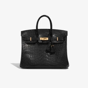 Premium Hermès Replica Birkin 25 Matte Black GHW | Direct Luxury