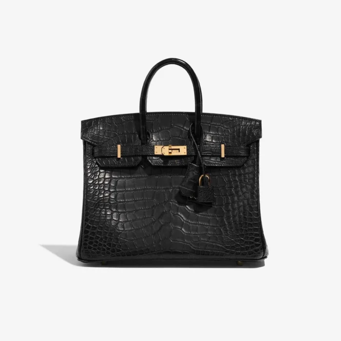 Premium Hermès Replica Birkin 25 Matte Black GHW | Direct Luxury