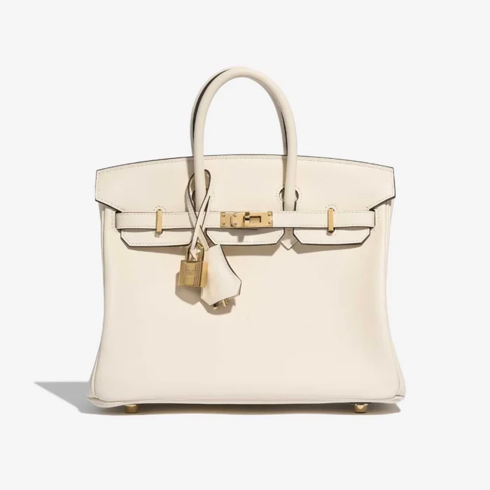 Premium Hermès Replica Birkin 25 Swift Nata GHW | Direct Luxury