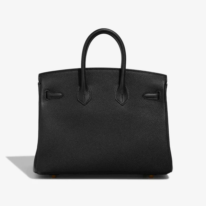 Premium Hermès Replica Birkin 25 Togo Black GHW - Direct Luxury Fashion - Image 2