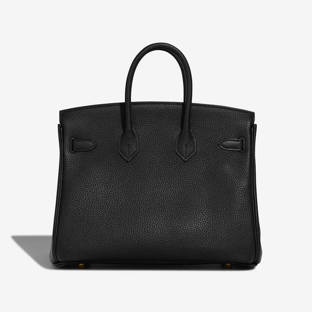 Premium Hermès Replica Birkin 25 Togo Black GHW - Direct Luxury Fashion - Image 2