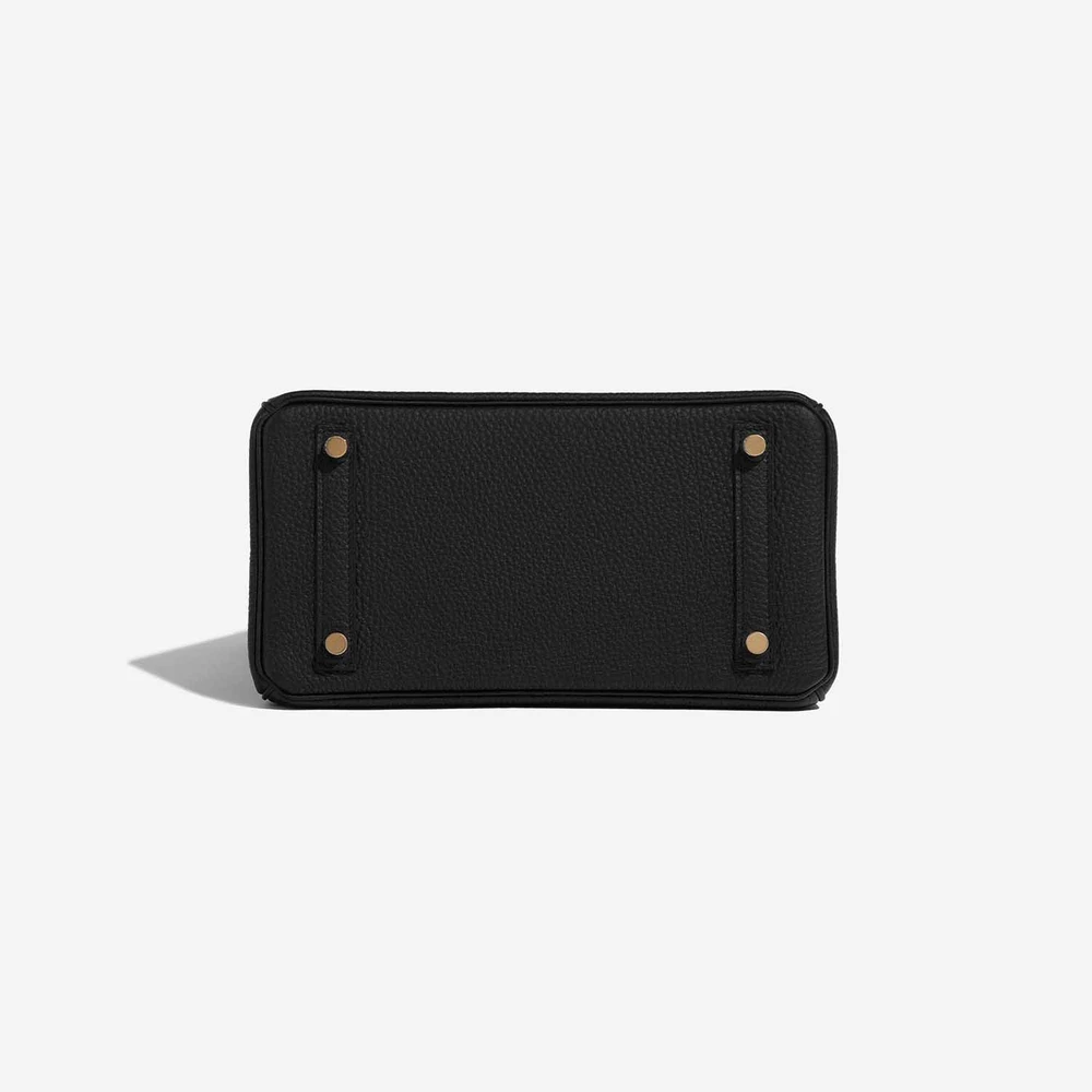 Birkin 25 in Black Togo Leather with Polished Gold Hardware - Image 3