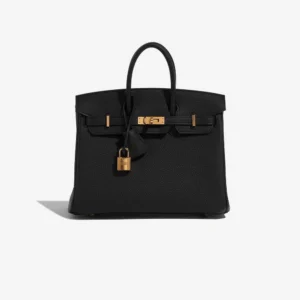 Premium Hermès Replica Birkin 25 Togo Black GHW | Direct Luxury