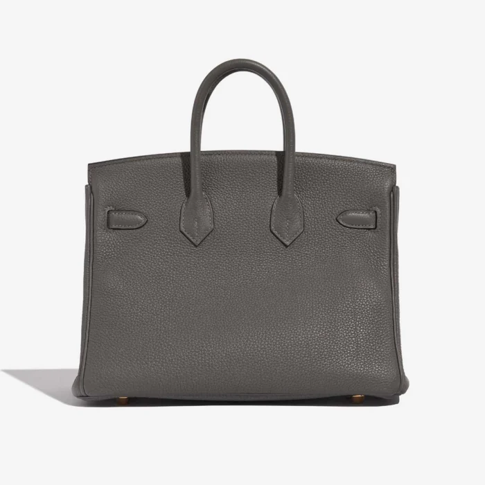 Premium Hermès Replica Birkin 25 Togo Gris Meyer GHW - Direct Luxury Fashion - Image 2