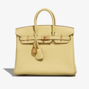 Premium Hermès Replica Birkin 25 Togo Jaune Poussin GHW