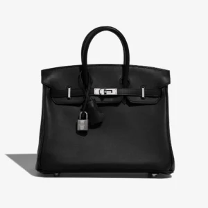 Premium Hermès Replica Birkin 25 Veau Jonathan Black PHW