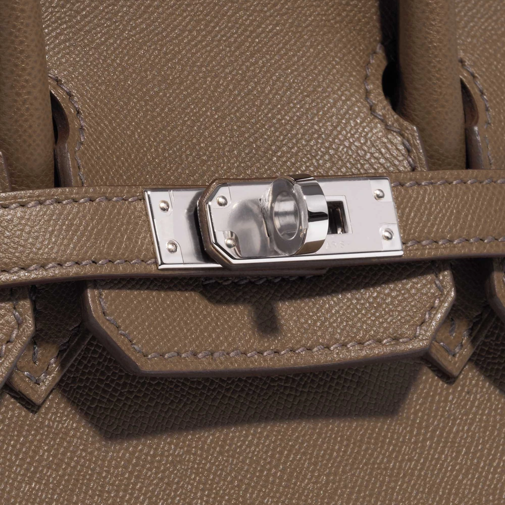 Premium Hermès Replica Birkin 25 Veau Madame Toundra PHW - Direct Luxury Fashion - Image 7