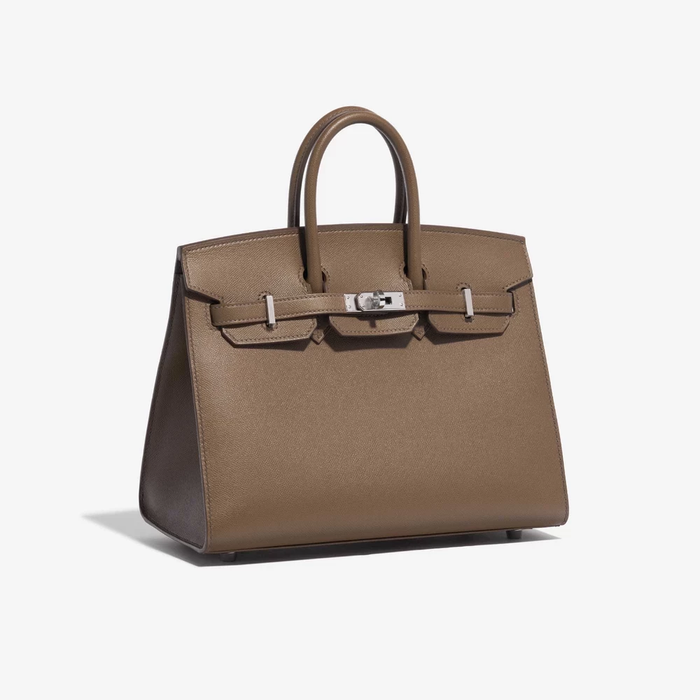 Premium Hermès Replica Birkin 25 Veau Madame Toundra PHW - Direct Luxury Fashion - Image 4