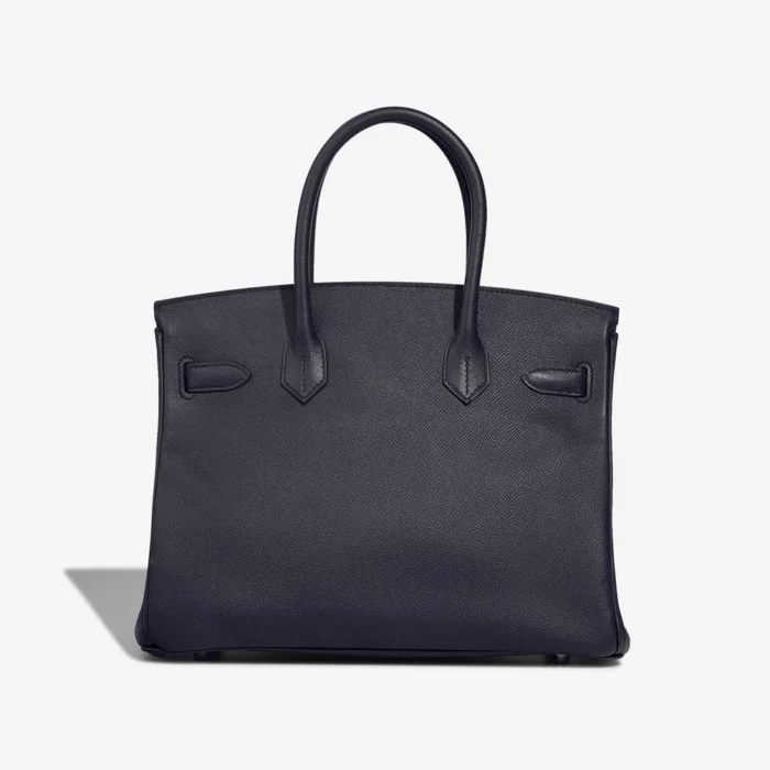 Premium Hermès Replica Birkin 30 Epsom Bleu Indigo PHW - Direct Luxury Fashion - Image 2
